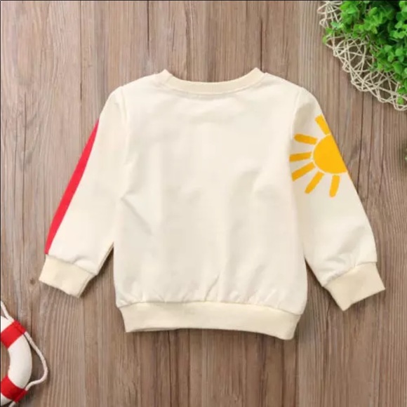NEW🎉 Rainbow Boutique Sweatshirt Sunshine Shirt - Picture 2 of 3